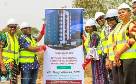 UNILAG Breaks Ground on 1200 Bed Student Hostel Project to Tackle Accommodation Challenges